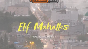 Elif Mahallesi Tanıtım Sayfası